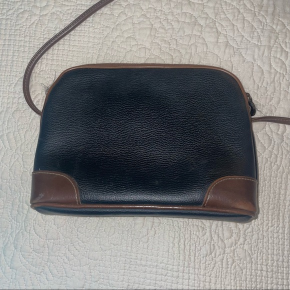 Liz Claiborne Brown and Blue Leather Purse - Picture 3 of 6